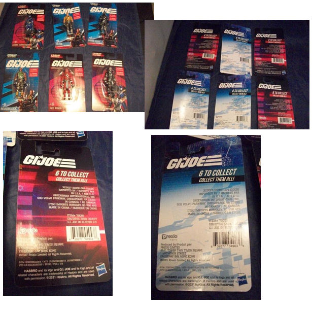 (image for) 2021 2.5 inch figure set of six